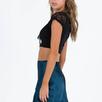 Athenia Mini Skirt Navy