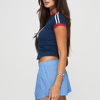 Maxxy Boxer Shorts Blue Stripe