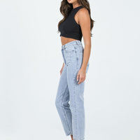 Curzon Mom Jeans Denim