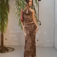 Eleganza Top Leopard Petite