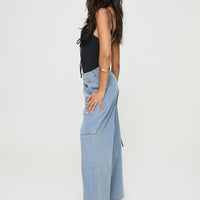 Calendar Low Rise Jeans Vintage Wash