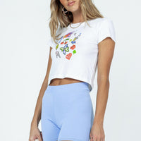 Ivy Bike Shorts Light Blue