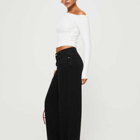 Maryanne Mid-rise Relaxed Jeans Washed Black