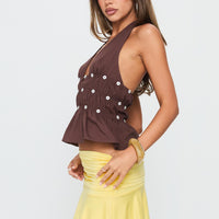 Celebrations Mini Skirt Lemon