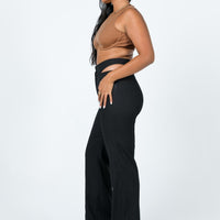 Alexia Wide Leg Pants Black