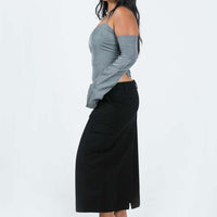 Motel Widya Skirt Panama Black