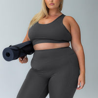 Achieve Activewear Leggings Grey Curve