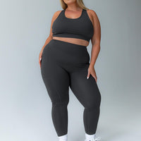 Unstoppable Activewear 7/8 Leggings Grey Curve