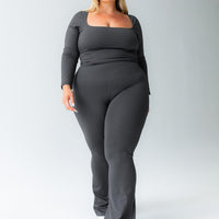 Integrity Activewear Yoga Pants Grey Curve