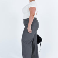 Alaina Pants Grey Curve