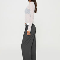 Tennent Low Waist Pants Slate