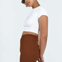 Skylar Bike Shorts Brown