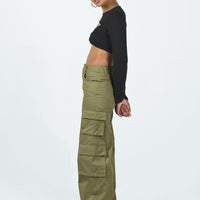 Alexis Cargo Pants Khaki