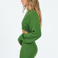 Akalia Knit Set Khaki