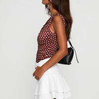 Boderek Mini Skirt White