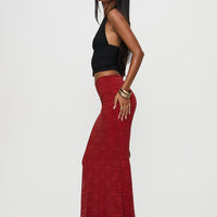 Silene Maxi Skirt Red