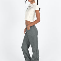Motel Bracha Trouser Charcoal Grey