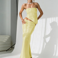 Silvershore Maxi Skirt Yellow