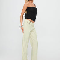 Alyanna Hardware Pants Cream