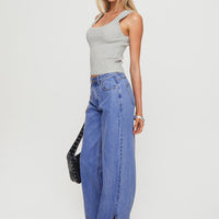 Lorinzo Low Rise Jeans Electric Blue