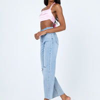 Olbia Wide Leg Denim Jeans
