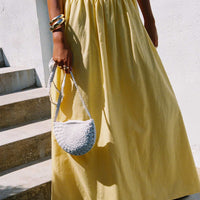 Valerio Maxi Skirt Yellow