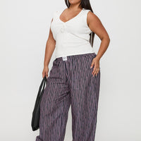Beach House Pants Multi Curve