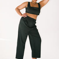 Huxley Set Black Stripe Curve