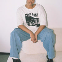 Paige Mid Rise Cargo Jean Denim Curve