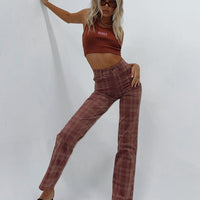 Leah Cordoury Pant Pink