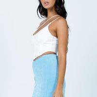 Maisie Mini Skirt Blue