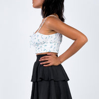 Greta Mini Skirt Black