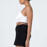 Maisie Mini Skirt Black