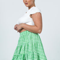 Marlie Mini Skirt Green
