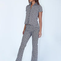 Motel Jopan Trouser Retro Tile Multi