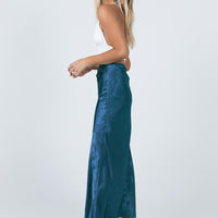 Hailey Midi Skirt Blue