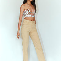 Joey Denim Jeans Beige