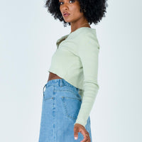 Hallie Denim Mini Skirt