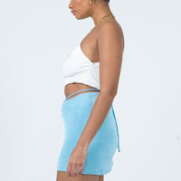 Maisie Mini Skirt Blue