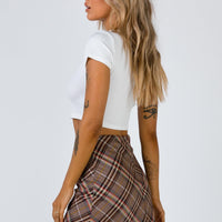 Darwin Mini Skirt Brown multi