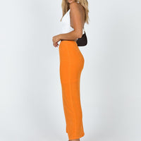 Harriette Maxi Skirt Orange