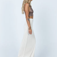 Harriette Maxi Skirt Beige