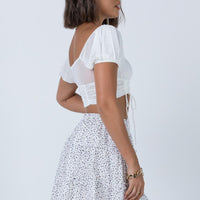 Rasmus Mini Skirt White