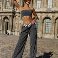 JGR & STN Bella Slouch Trouser Grey