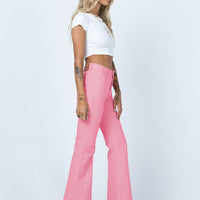 Cabarita Lounge Denim Jeans Pink