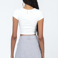 Stanton Mini Skirt Grey