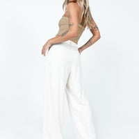 La Quinta Pant Off White