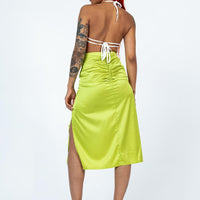 Siesta Midi Skirt Green