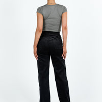 Uptown Cord Pants Black