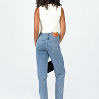 Tulum Straight Leg Denim Jeans